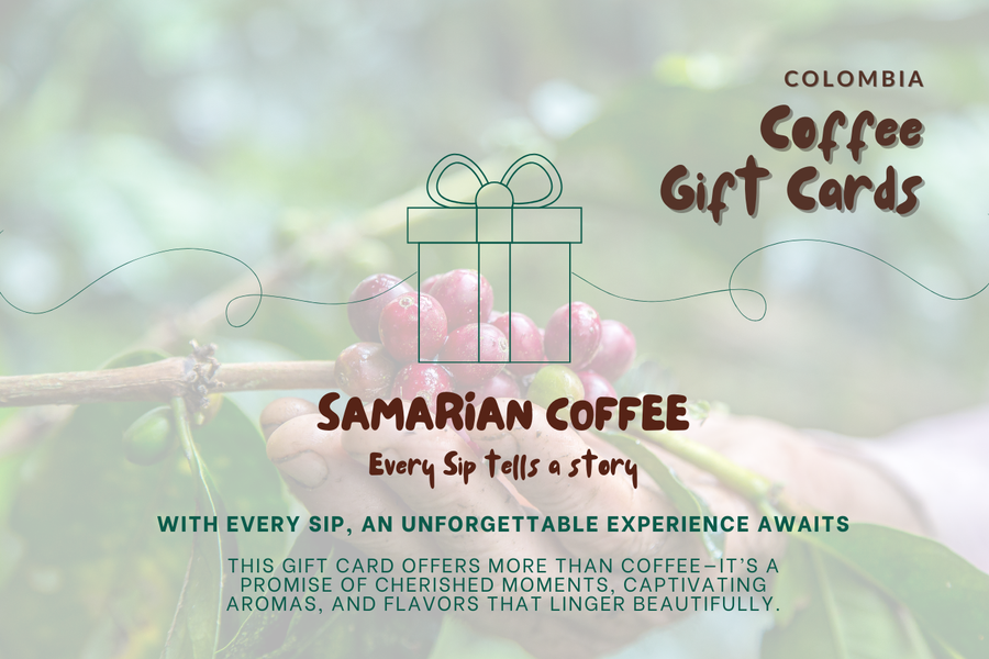 COFFEE GIFT CARDS