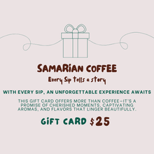Samarian Coffee Gift Card