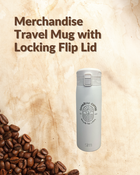 Travel Mug with Locking Flip Lid