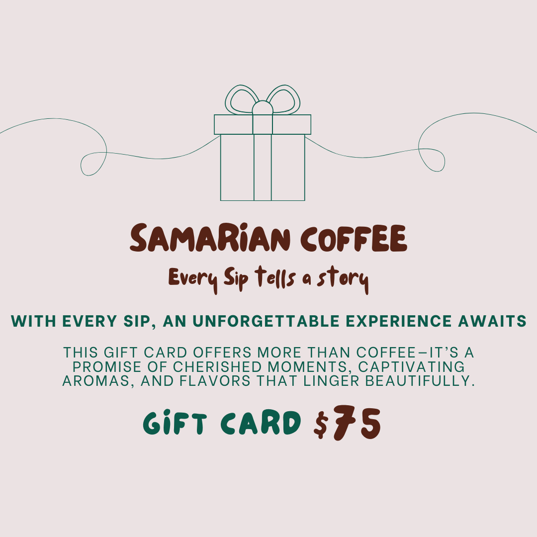 Samarian Coffee Gift Card