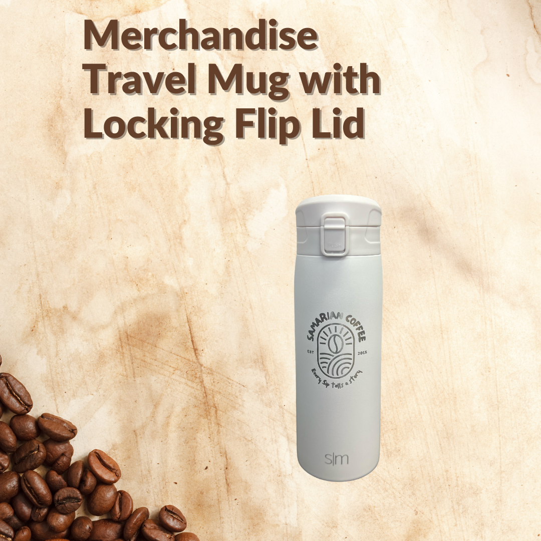 Travel Mug with Locking Flip Lid